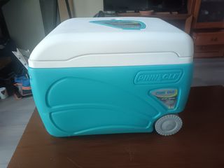 Nevera portátil con ruedas