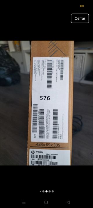 Ordenador Portátil HP Plata
