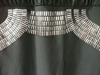Vestido Negro/plateado, Talla M, + Regalo 2 faldas