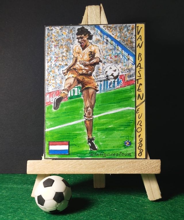 Cromo Van Basten Euro 1988