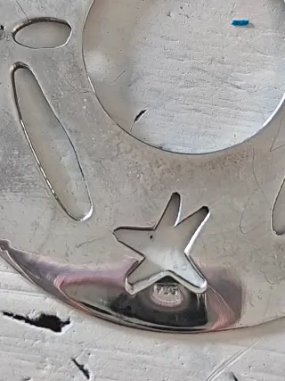 Conjunto Plata Colgante y Pendientes