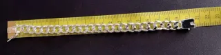 Bracciale Uomo Argento Lungo 20cm