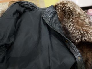 Chaquetón de mujer negro