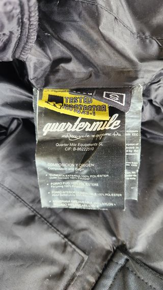 Chaqueta Moto Mujer Quarte Mile Talla S
