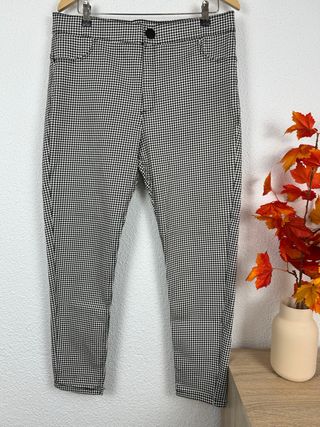 Pantalón mujer pata de gallo talla 46