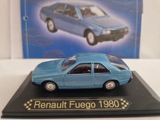 Renault Fuego 1980 escala 1/43 + fascículo