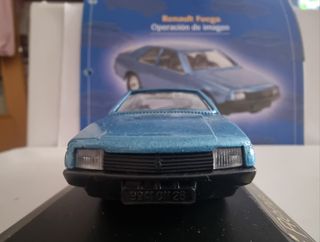 Renault Fuego 1980 escala 1/43 + fascículo