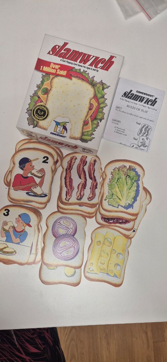 Juego de cartas Slamwich