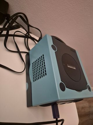 Consola GameCube Nintendo Azul Celeste