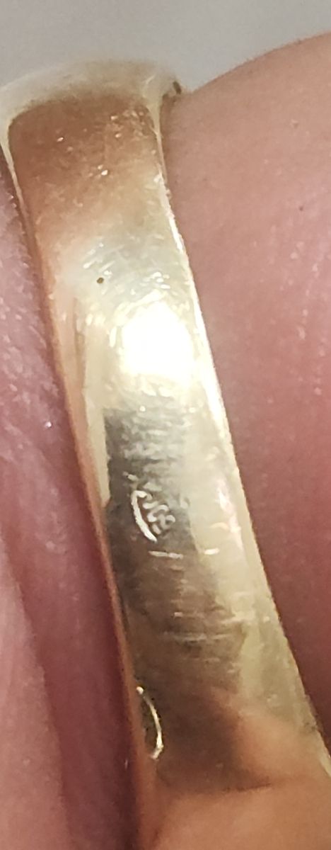 Anillo de oro con sello talla 26 PITBULL