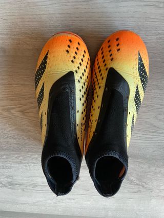 Botas de fútbol Adidas Predator Naranja/Amarillo