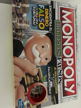 Monopoly Billetes Falsos Juego de Mesa