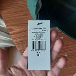 Gorra Ralph Lauren Verde Hombre