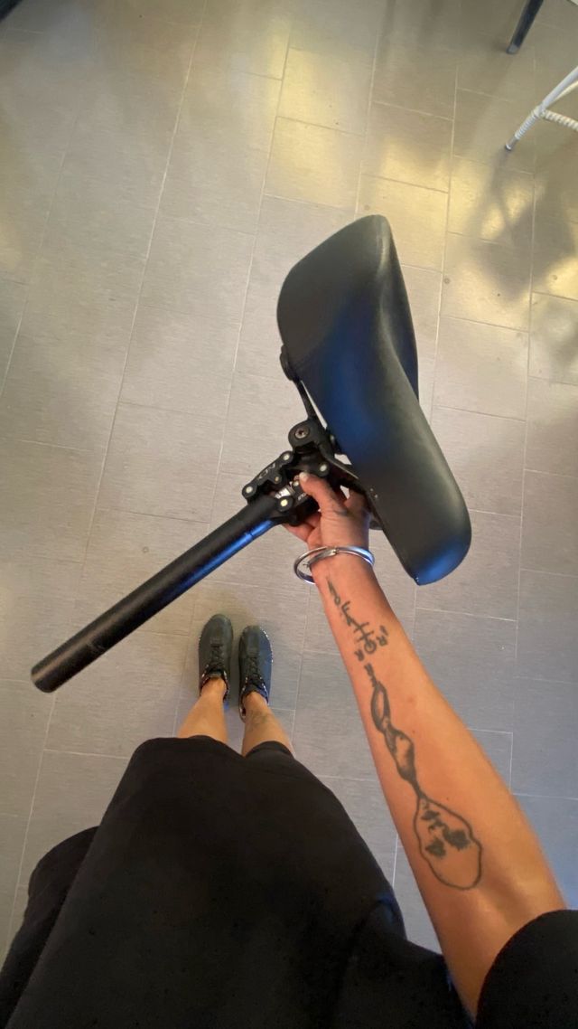 Sedile Bici Extra Largo Imbottito