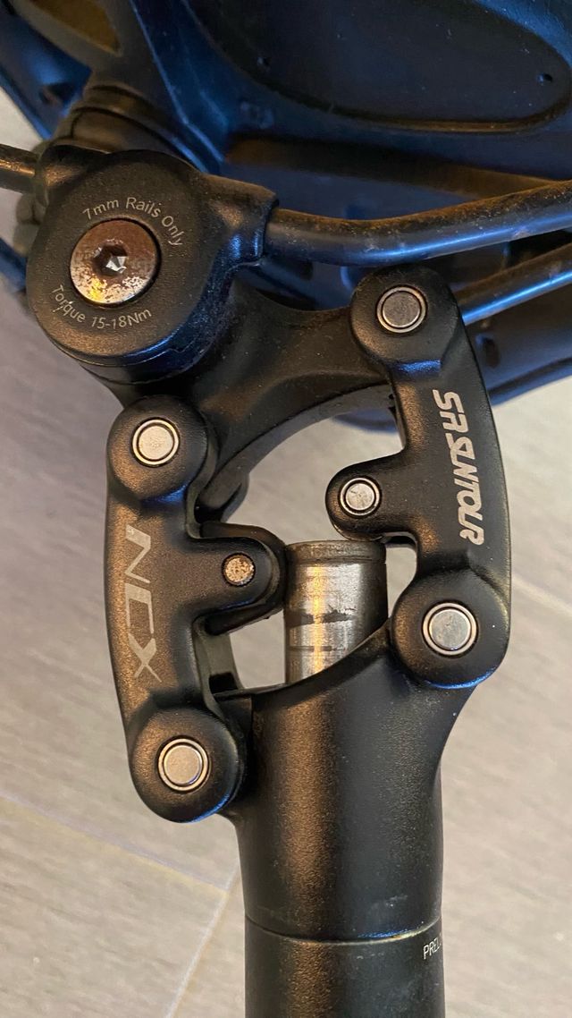 Sedile Bici Extra Largo Imbottito