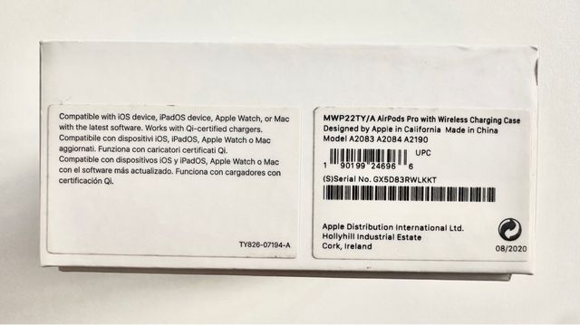 AirPods Pro Apple más funda protectora