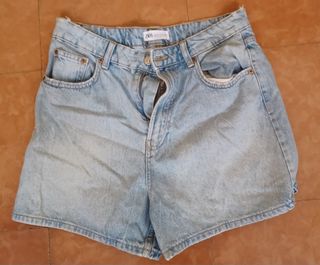Vaqueros cortos Zara T40