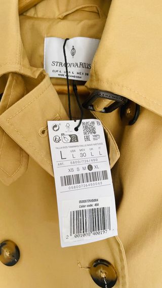 Trench Beige Talla L