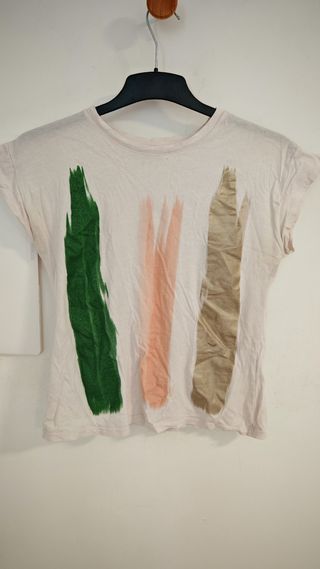 Maglia t-shirt maglietta donna bianca