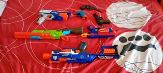 Lote Pistolas Nerf