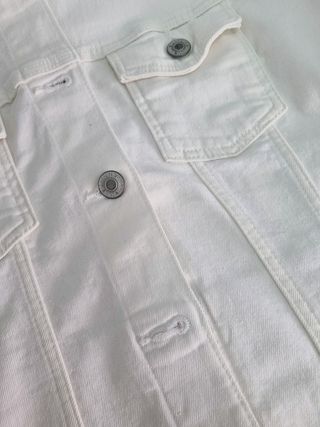 Cazadora vaquera Springfield blanca Talla L