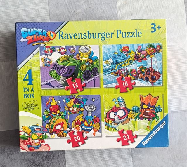 Puzzle Ravensburger Superthings 4 en 1