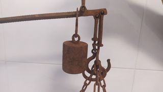 Báscula Romana Antigua