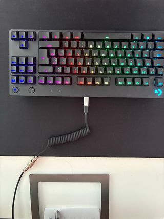 Teclado Gaming Logitech G Pro TKL Preto