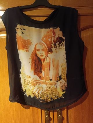Blusa mujer con estampado