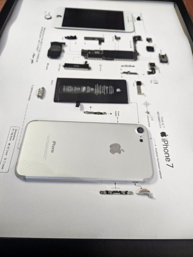 Quadro iPhone 7 Argento