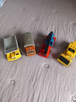 Set 4 Macchinine Majorette Anni 70-80