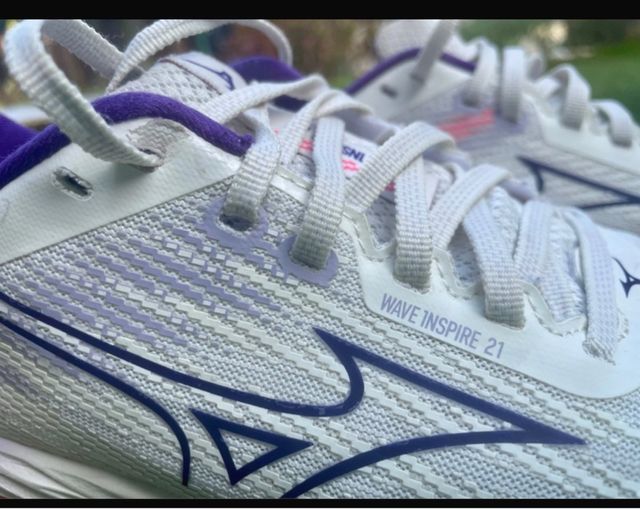 Zapatillas Mizuno Wave Inspire 21 Morado/Blanco