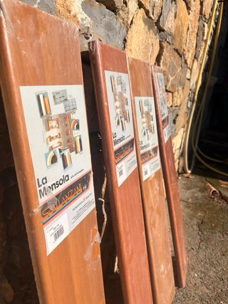 4 Mensole in legno