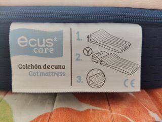 Colchón cuna Ecus Care cotmattress