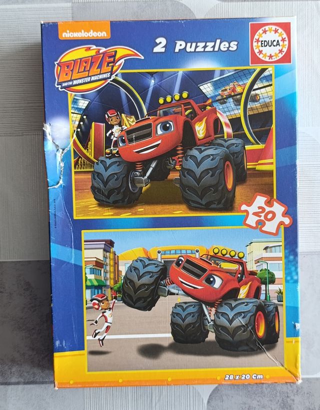 Puzzle Blaze y los Monster Machines 2 Puzzles