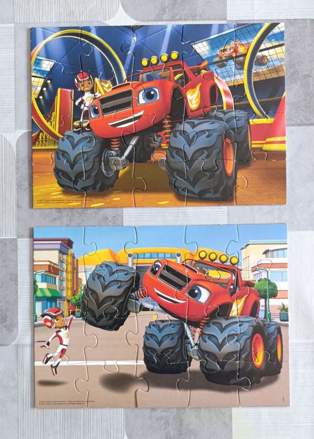 Puzzle Blaze y los Monster Machines 2 Puzzles