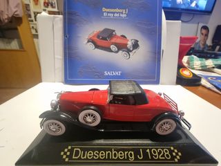 Duesenberg J 1928 escala 1:43 + fascículo
