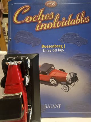Duesenberg J 1928 escala 1:43 + fascículo