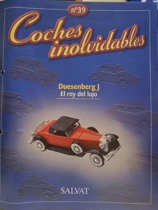 Duesenberg J 1928 escala 1:43 + fascículo