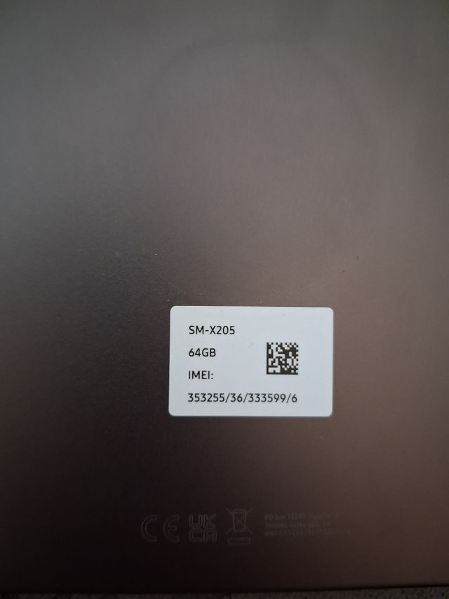 Samsung SM-X205 Gris 64GB