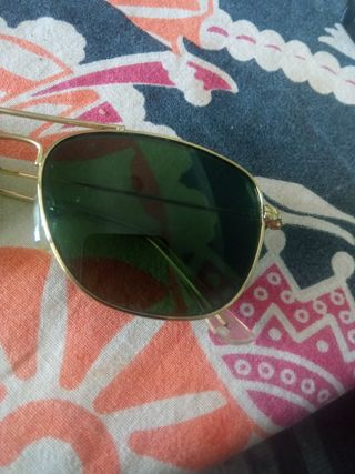 Gafas de sol Ray-Ban doradas