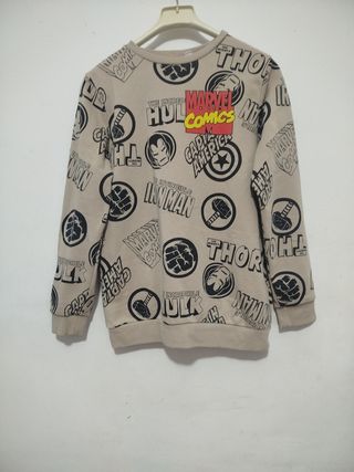 Marvel Comics Sudadera Beige talla  12 años