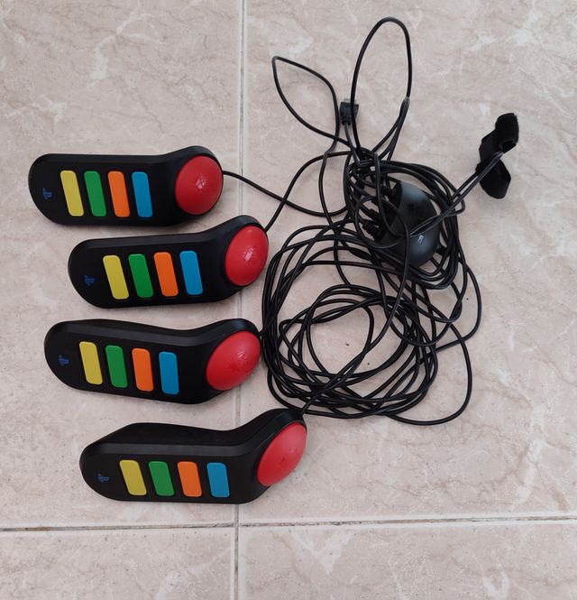 Pack 3 Juegos Divertidos de PS2 + Pulsadores BUZZ