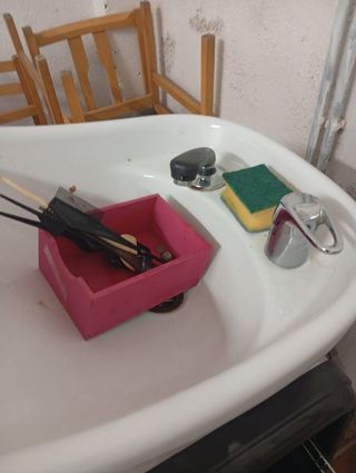 Lavabo cabeza de peluquería