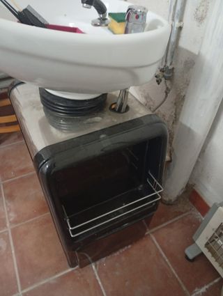 Lavabo cabeza de peluquería