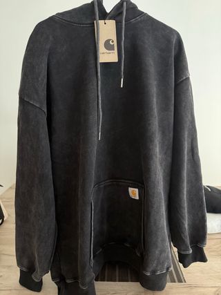 Sudadera Carhartt Gris Lavado
