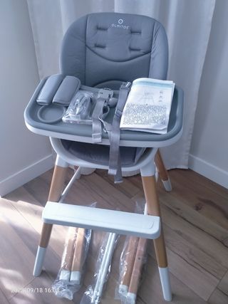 Trona evolutiva 3 en 1 gris