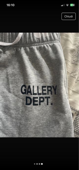 Gallery Dept. Pantalone Grigio