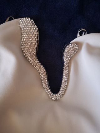 Abito elegante Zara grigio chiaro