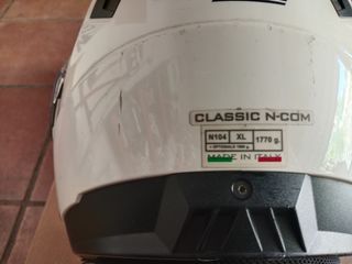 Casco Moto Nolan N104 Blanco Talla XL